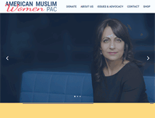 Tablet Screenshot of americanmuslimwomen.com